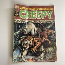 Warren Magazine CREEPY #103 1978 Adult Fantasy Zoo animals Demon Beasts B&W picture