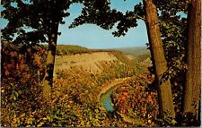 Postcard  Letch State Park Wolcott Overlook Area Mount Morris N Y  [cs] picture