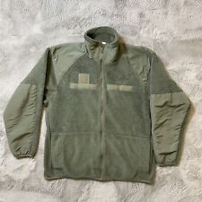 DAMAGED - US Military Army Gen 3 Green Polartec Fleece Jacket Size Medium Reg picture