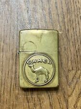 Rare Vintage 1932-1992 Joe Camel Brass Commemorative Emblem Zippo Lighter USA  picture