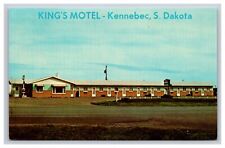King's Motel, Kennebec South Dakota SD Postcard picture