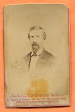 CDV San Francisco, CA, Portrait of a Bearded Man, by Bayley & Cramer ca 1860s picture