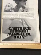 Cantrece  Nylons Ad Clipping Vintage Original Magazine Print Pantyhose 1967 picture