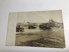 Vintage 1918 Apopka Florida  Hit By Tornado RPPC Postcard picture