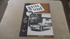 Motor Trend September 1949 Volume 1 # 1 picture