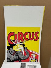 VINTAGE UNDATED CIRCUS POSTER 14