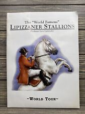 Vintage Press Kit 2001 Lipizzaner Stallions World Tour Gary Lashinsky A2 picture