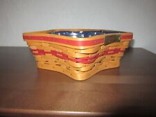 Longaberger 2001 Christmas Collection, Shining Star Basket Combo Star liner picture