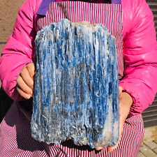 12.23LB Rare Natural Beautiful Blue Kyanite With Quartz Crystal Specimen 323 picture