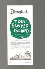 1976 Disneyland Tom Sawyer Island Map  Souvenir Brochure picture