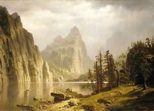 Art Oil painting Merced-River-Yosemite-Valley-1866-Albert-Bierstadt-Oil-Pa picture