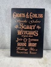 Happy Halloween Ghosts And Goblins Halloween Words Halloween Decor picture