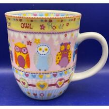 Creative Tops Hoot Owls All Around Ceramic Coffee Mug Cup Kitchen Birds Gift picture