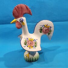 Rooster Hand painted Ceramic Figure Desk shelf Decor picture