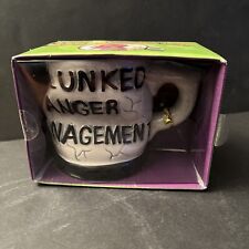 I Flunked Anger Management Crushed Crumpled Coffee Mug 12oz Ceramic Novelty picture