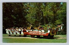 Silver Spring FL-Florida, Sleigh Ride Tommy Bartlett Deer Ranch Vintage Postcard picture