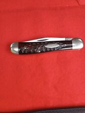 VINTAGE CASE 1977 COPPERHEAD  KNIFE #6249 USED   NICE BONE GOOD USED picture