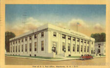 1949 Manchester,NH View of U. S. Post Office Hillsborough County New Hampshire picture