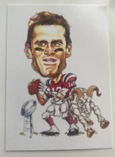 TOM BRADY the GOAT  Crazy Caricatures Base #6 picture