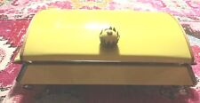 Vintage 1950's MCM Chafing Dish Mid - Century Modern footed yellow metal RARE picture