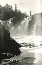 Vintage RPPC Copper Falls State Park Mellen Wisconsin WI Real Photo P307 picture