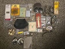 Large Vintage and  Antique Collectibles Junk Drawer Lot 30 Items picture