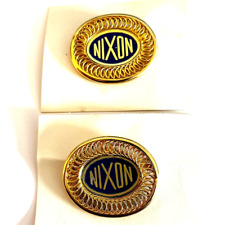 Vintage Lapel Pins Nixon President Campaign Pinback Collectible Button Pin picture