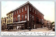 Massachusetts Brockton YMCA Building  Vintage Postcard POSTED picture