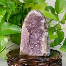 420g Natural Amethyst Geode Mineral Specimen Crystal Quartz Energy Decoration picture