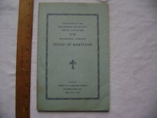 1926 Proceedings of 107th Convention of Evangelical Lutheran Synod of Maryland picture