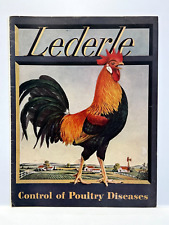 Vintage 1949 Lederle Control of Poultry Farming Chicken Diseases Magazine picture