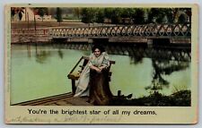 Postcard A 473, You're the brightest star of all my dreams, Printed in Germany picture