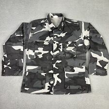 Prestige Apparel Combat Coat BDU Mens Large Long Urban Camo Military Jacket picture