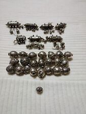 Incredible collection of antique silver Yemeni Ball, Pendant Amulet Necklace  picture