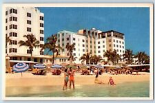 Miami Florida FL Postcard Perennial Sunshine Clipper Headquarters c1940 Vintage picture