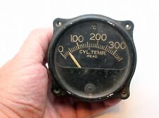 WW2 LOT MILITARY AIRCRAFT USAF CYLINDERS TEMPERATURE GAUGE - BEST OFFERS picture