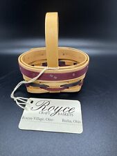 Handmade in Ohio Royce Craft Baskets 1999 picture