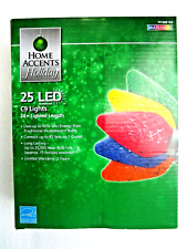 HOME ACCENTS 25 C9 MULTI-COLOR LED LIGHTS - NEW picture