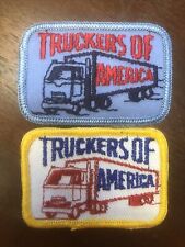 New Vintage  Truckers of  America  3x2 Patch Iron Or Sew On Pick 1 Or Buy Both picture
