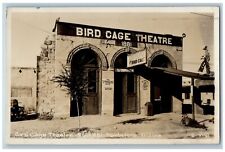 1951 Bird Cage Theatre Tombstone Arizona AZ RPPC Photo Posted Vintage Postcard picture