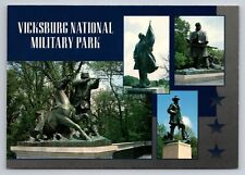 Vicksburg National Military Park Mississippi Vintage Unposted Postcard picture