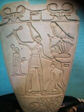 Ancient Egyptian Antiquities Rare Stela King Narmer Unique Palette Egypt BC picture