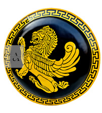 Medieval Authentic German Lion Shield, Greek Hoplite Gold Lion Shield Battle picture