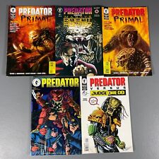 LOT OF 5 - Predator Vintage Dark Horse Comic Books Versus Magn Vs Robot Fighter picture