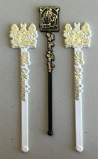 NEW ORLEANS SWIZZLE STICK LOT Court of Two Sisters/Hotel Monteleone CAROUSEL BAR picture