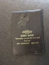 Vintage 1977/1978 Chevrolet Salesman’s Pocket Memo Note Pad Unused picture