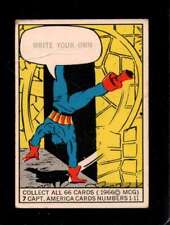 1966 DONRUSS MARVEL SUPER HEROES #7 WRITE YOUR OWN CAPTION FAIR *X75606 picture