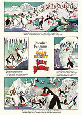 Disney 1934 Vintage SILLY SYMPHONY Peculiar Penguins Cartoon 8x10 REPRINT picture