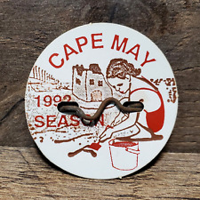 1992 Cape May NJ Seasonal Beach Tag New Jersey CM New Jersey picture