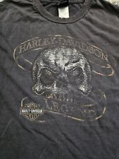 Vintage Harley Davidson Faded Distressed Black SZ XXL Made In USA Connecticut   picture